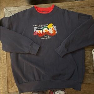 crew neck with Snowman Design